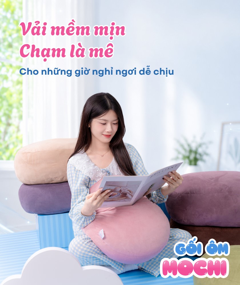 Gối Mochi Bemori