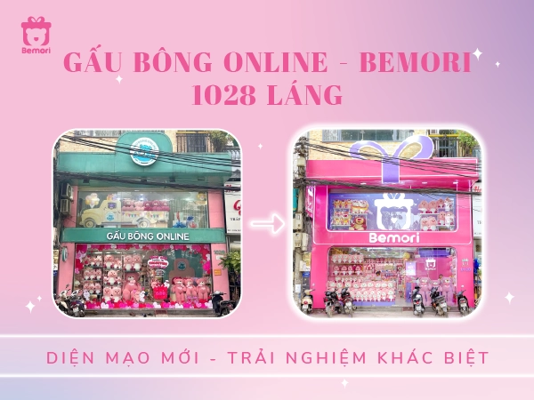 Gấu Bông Online – Bemori 1028 Láng: Diện Mạo Mới, Trải Nghiệm Khác Biệt