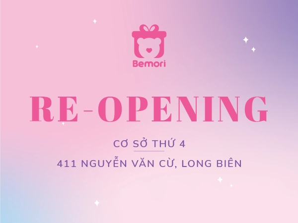 Re-Opening Bemori 411 Nguyễn Văn Cừ: Đại Tiệc Gấu Bông Capybara Chỉ 16K