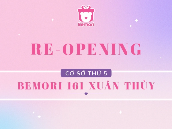 Khai Trương Bemori 161 Xuân Thủy: Khoảnh Khắc Đáng Nhớ, Ưu Đãi Bất Ngờ