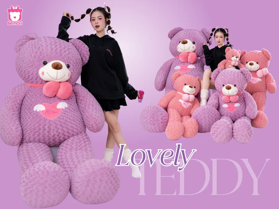 Bộ Sưu Tập Teddy Angel: Lời Yêu Thương Gửi Đến Nàng Mỗi Ngày