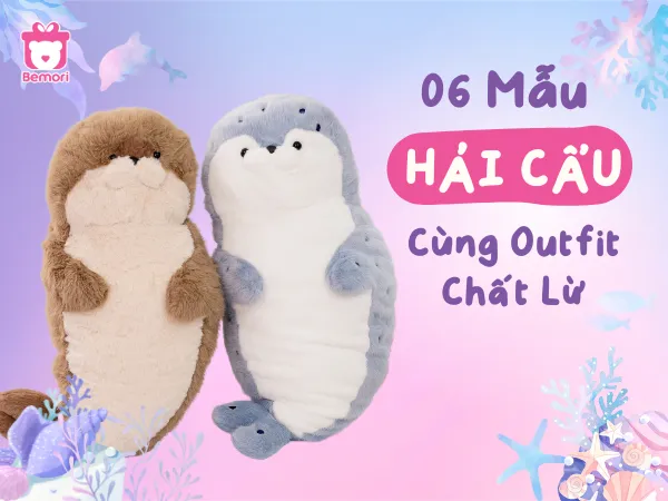 Những Bộ Outfit “Chất Lừ” Cùng Gấu Bông Hải Cẩu