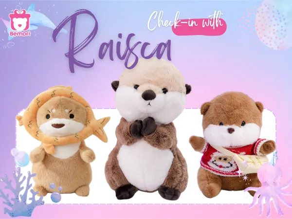 Gấu Bông Raisca – Cảm Hứng Cho Những Bức Ảnh “Sống Ảo” Đỉnh Của Chóp