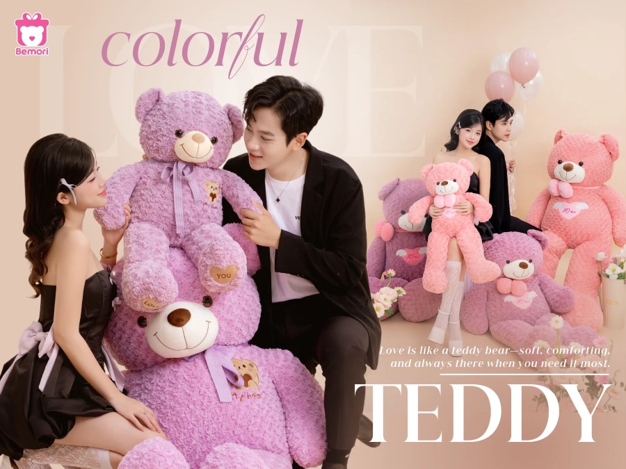 Thế Giới Màu Sắc Của Tình Yêu Qua Lăng Kính Gấu Teddy