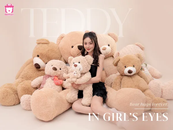 Gấu Bông Teddy – Vì Sao Nàng Lại Mê Mệt Đến Thế?