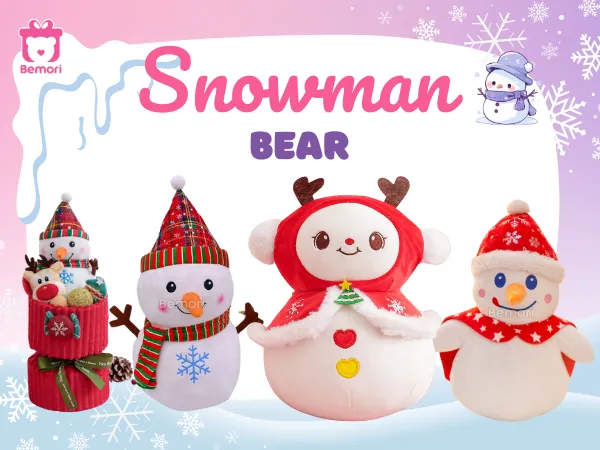 Gấu Bông Người Tuyết: Bí Quyết Chọn Quà Tặng Giáng Sinh Độc Đáo Cho Người Thương