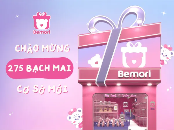 Bemori 275 Bạch Mai Chào Sân Với Muôn Vàn Siêu Phẩm Gấu Bông Hot Hit