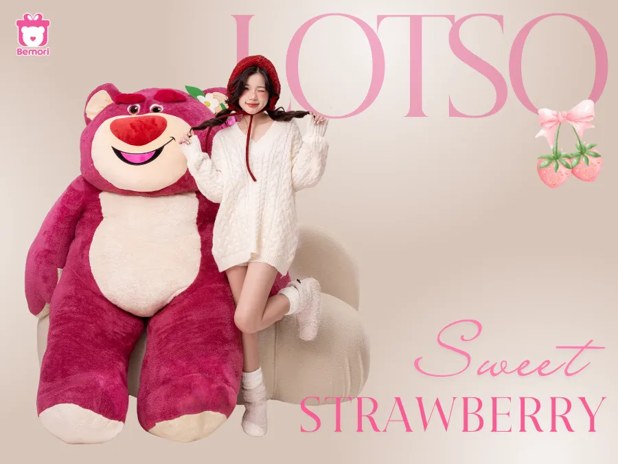 Gấu Bông Big Lotso “Siêu To Khổng Lồ” Sưởi Ấm Mùa Đông Của Bạn