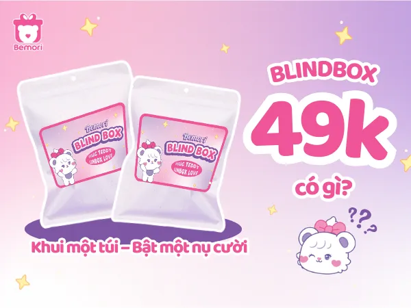 Bí Mật Bên Trong Những Chiếc Hộp Blindbox 49K Gây Sốt Của Bemori
