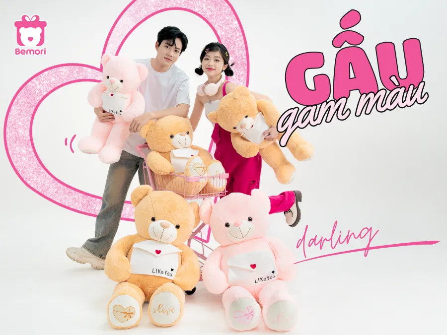 Bảng Màu Yêu Thương: Vẽ Bức Tranh Tình Yêu Bằng Gam Màu “Gấu”