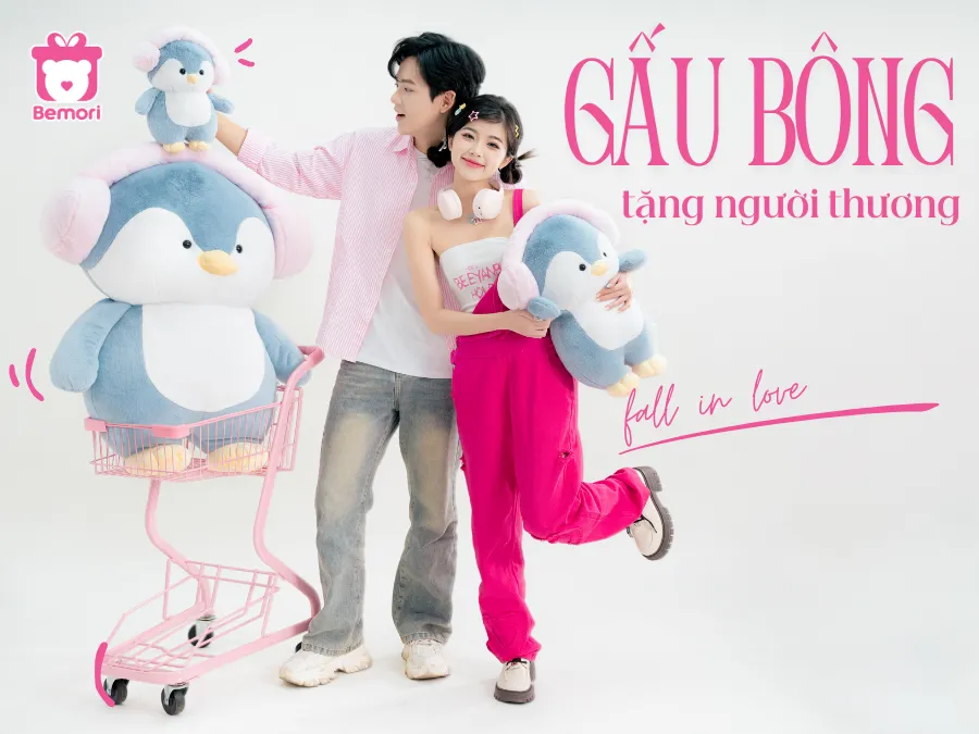 Bộ Sưu Tập Gấu Bông Cho Cặp Đôi – Gây Thương Nhớ Mùa Valentine
