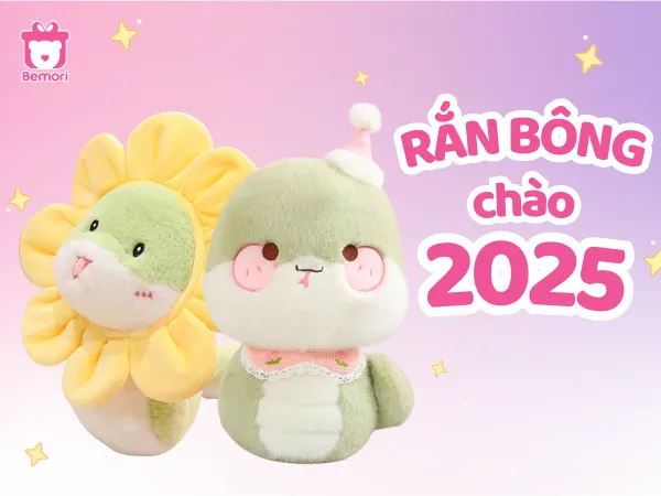 Top 6 Mẫu Rắn Bông Mang May Mắn, Tài Lộc Cho Năm Mới