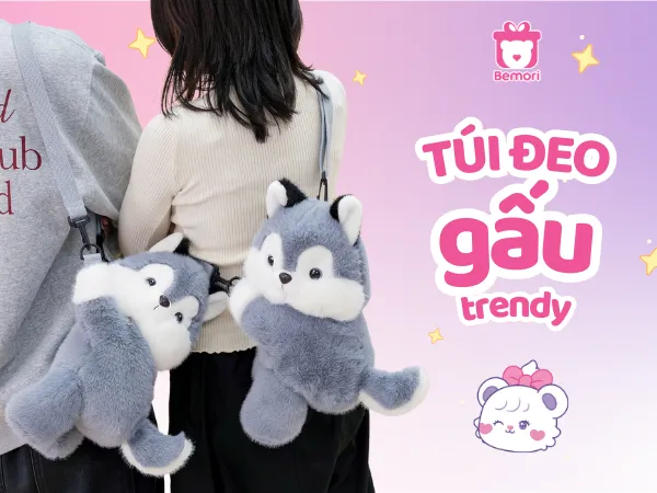 Túi Đeo Gấu Bông – Phụ Kiện Thời Trang Hot Hit Cho Gen Z Chất Phát Ngất