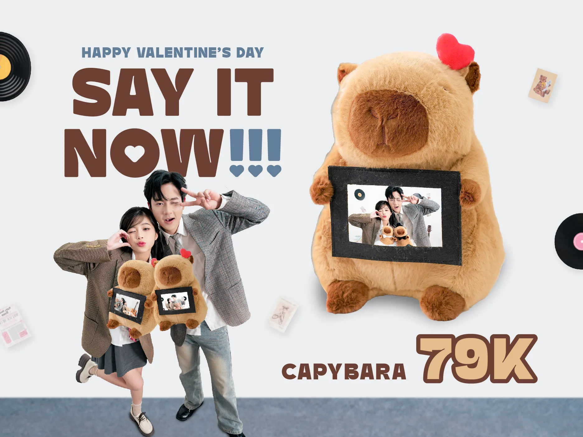 Capybara 79K – Quà Tặng Valentine Đỉnh Nóc, Kịch Trần Cho Hội FA Và Team Có Gấu