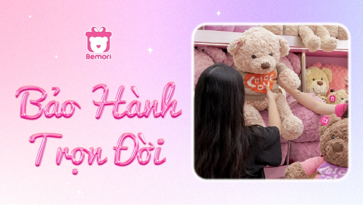 Bảo Hành Gấu Bông Trọn Đời