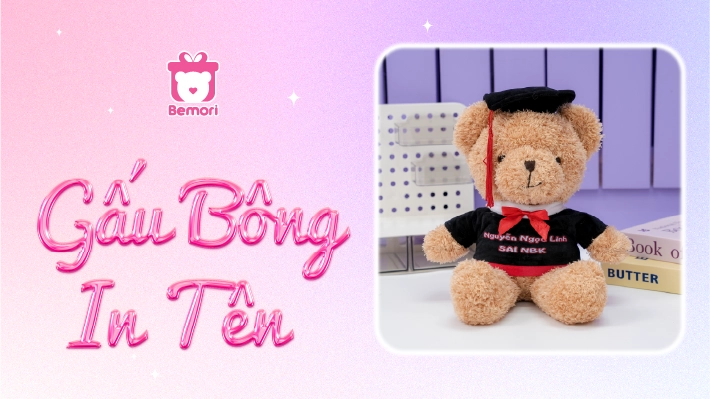 Dịch Vụ In Ấn Gấu Bông Cá Nhân Hóa Theo Yêu Cầu
