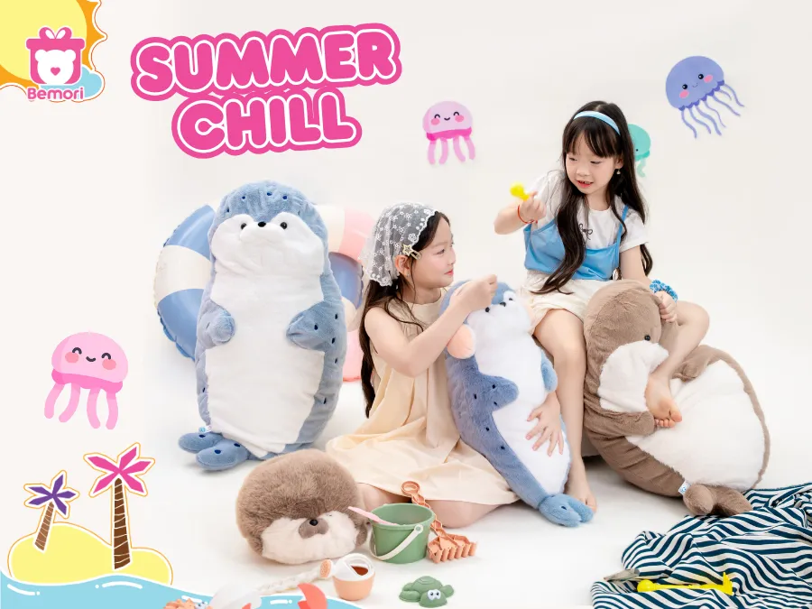 BST Gấu Bông Summer Vibes Cùng Bé Mở Khóa Mùa Hè Vui Bất Tận