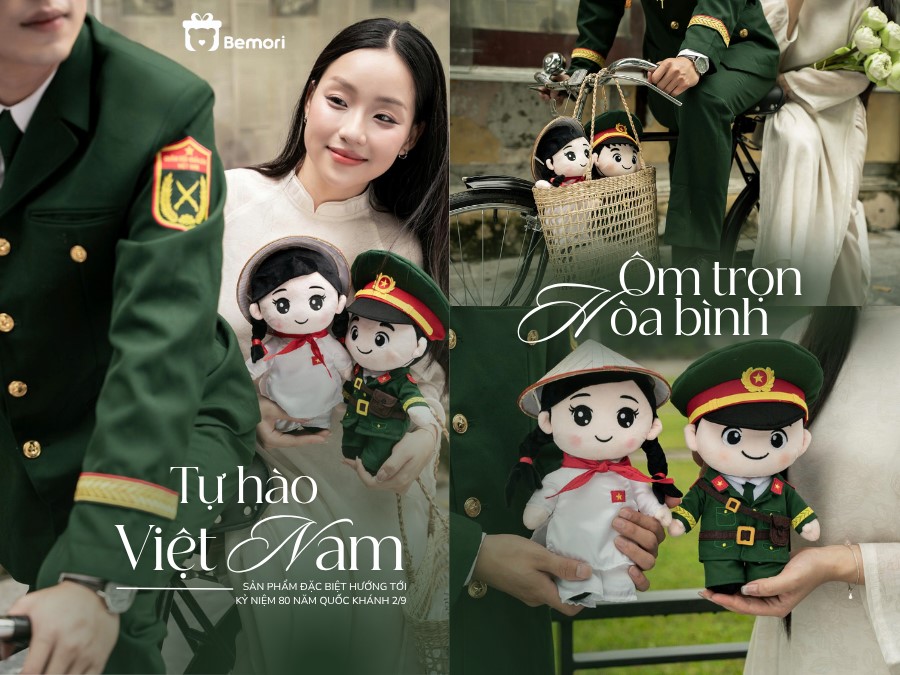 Ôm Trọn Hòa Bình – Tự Hào Việt Nam: Mỗi Món Quà Là Một Câu Chuyện Yêu Thương