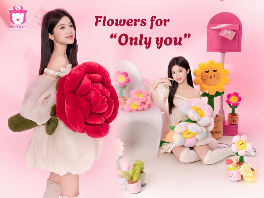 BST Flowers “Only You”: Mượn Sắc Hoa Bông, Viết Nên Lời Yêu “Duy Nhất”